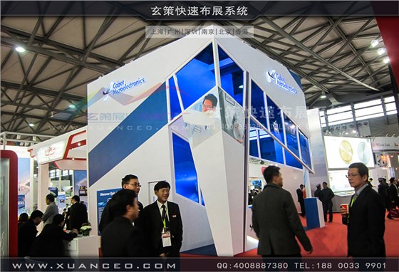 SEMICONChina半导体展展台搭建-玄策展览工厂01