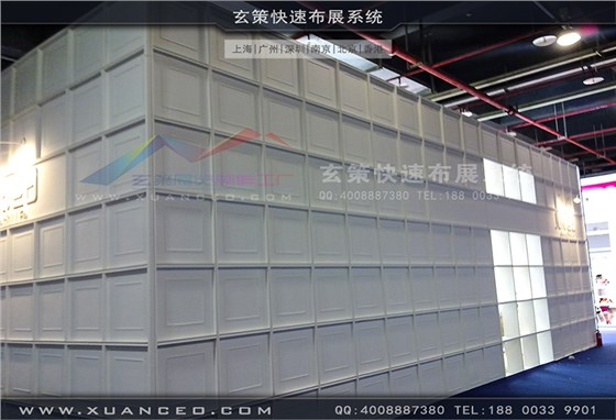 巨日皮革-皮革展展台搭建-玄策展览03