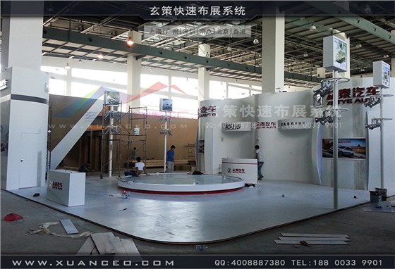 众泰汽车展展台搭建-汽车展展台搭展-上海玄策展览工厂04