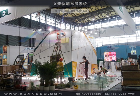 NBL纽贝乐育婴展-育婴展展台搭展-上海玄策展览工厂04