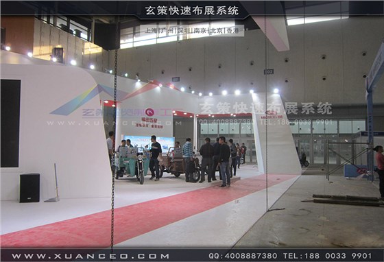 福田自行车展-自行车展展台搭展-上海玄策展览工厂01