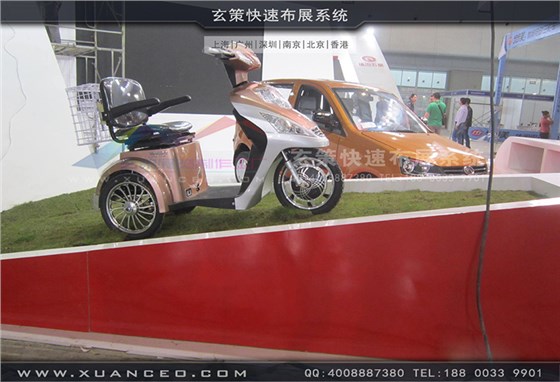 福田自行车展-自行车展展台搭展-上海玄策展览工厂02