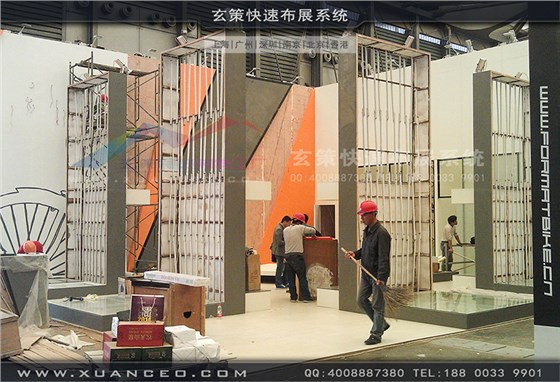 赛克展台搭展-自行车展展台搭展-上海玄策展览工厂01