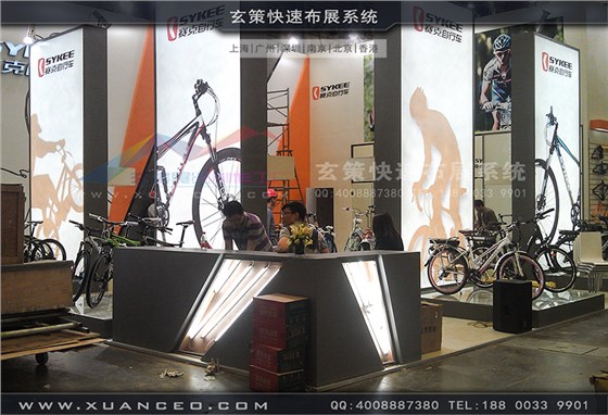 赛克展台搭展-自行车展展台搭展-上海玄策展览工厂02