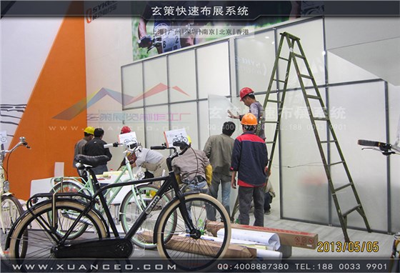 赛克展台搭展-自行车展展台搭展-上海玄策展览工厂04