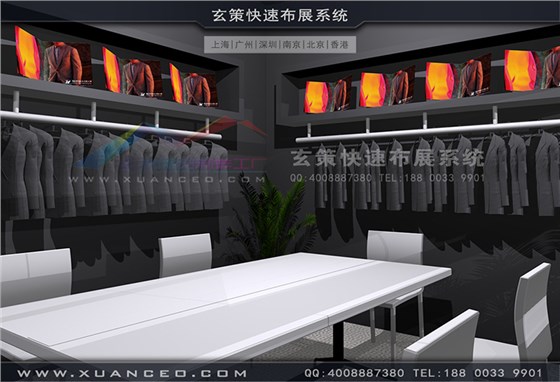 鲁泰纺织展台搭建-纺织展展台搭展-上海玄策展览工厂05