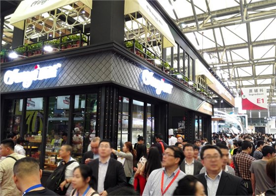 顶益食品展台搭建