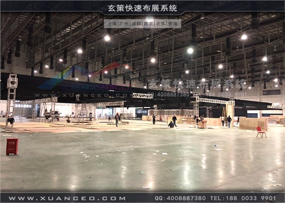 adidas订货会搭建现场