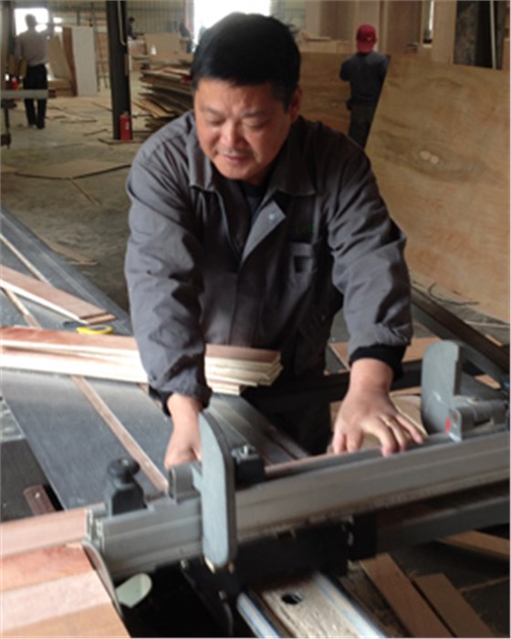 展台板材开料