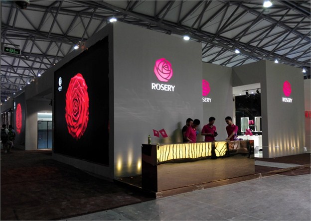卫浴展-玫瑰岛卫浴展台搭建(560㎡)