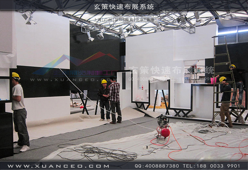 鲁泰纺织展台搭建-纺织展展台搭展-上海玄策展览工厂14