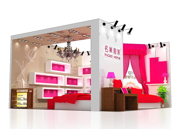 婚博会-名巢展台搭建(36㎡)