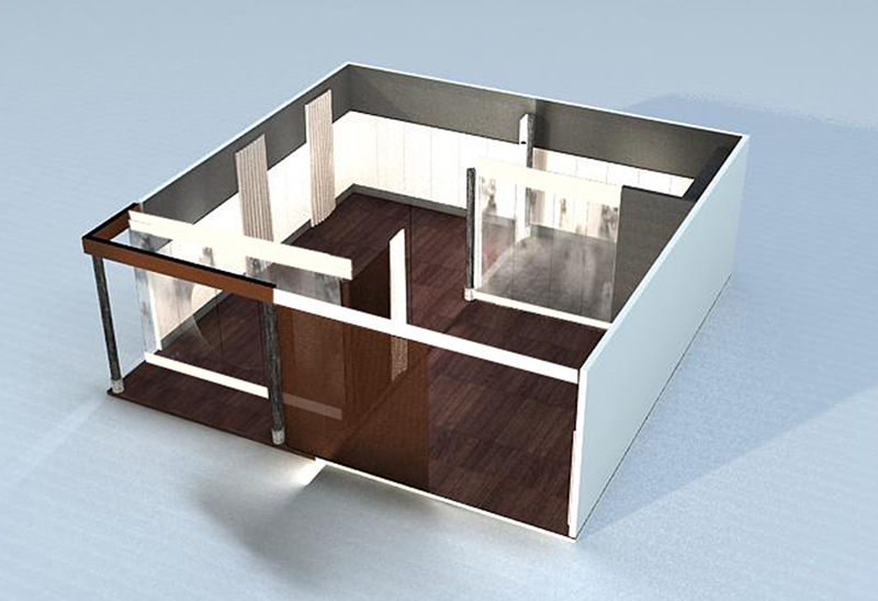 家具展-木美家具展台搭建(100㎡)