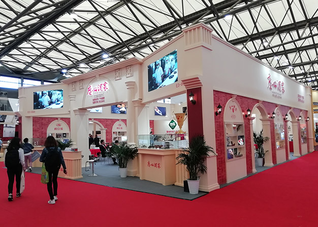 烘焙展-广州酒家展台搭建(180㎡)